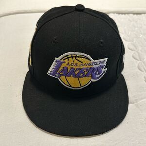 New Era 59 Fifty LA Lakers Hardwood Classics Hat New No Tags 6 7/8 (54.9 cm)